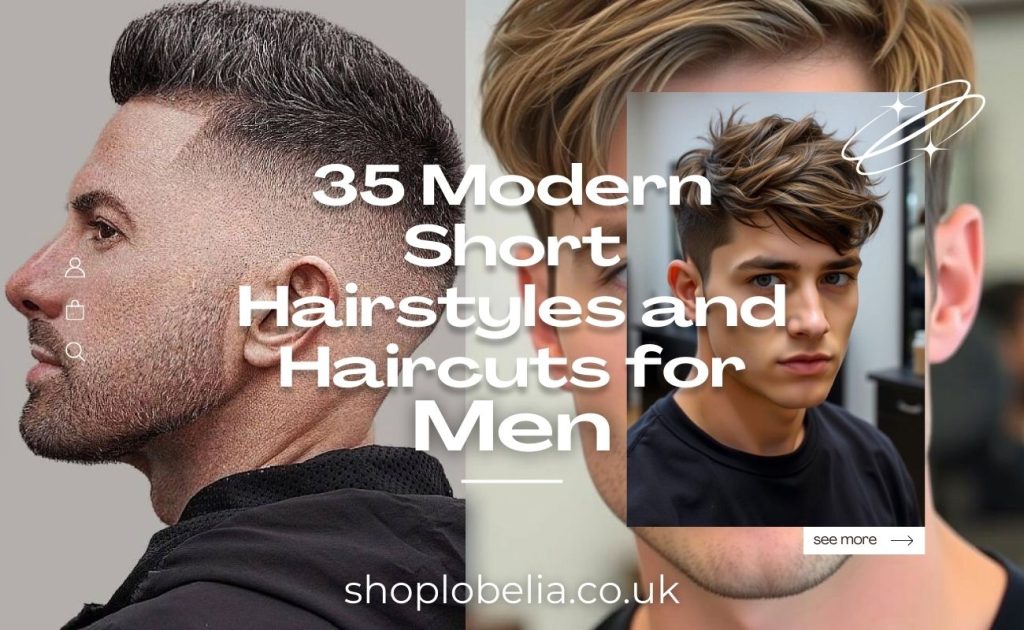 35 Modern Short Hairstyles and Haircuts for Men