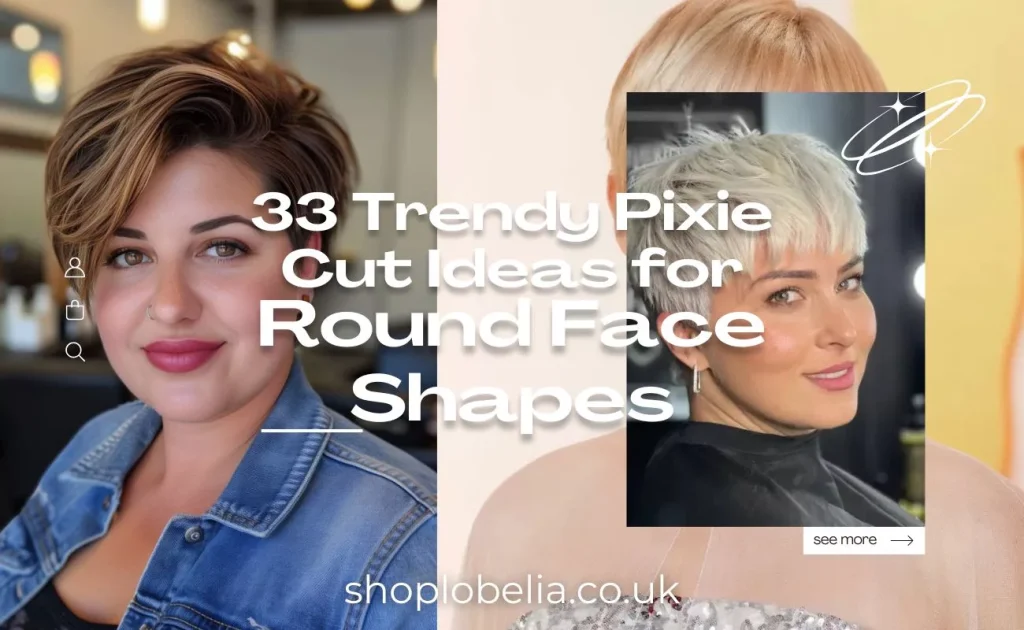 33 Trendy Pixie Cut Ideas for Round Face Shapes