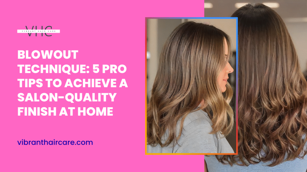 Blowout Technique: 5 Pro Tips to Achieve a Salon-Quality Finish at Home