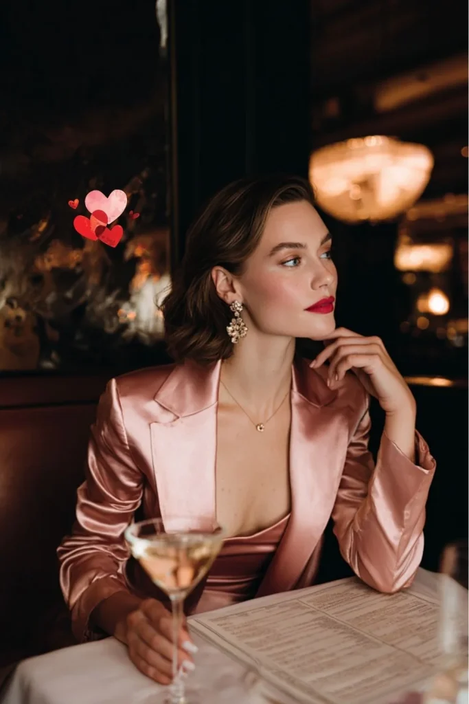 Valentine's Dinner Outfit Ideas Elegant