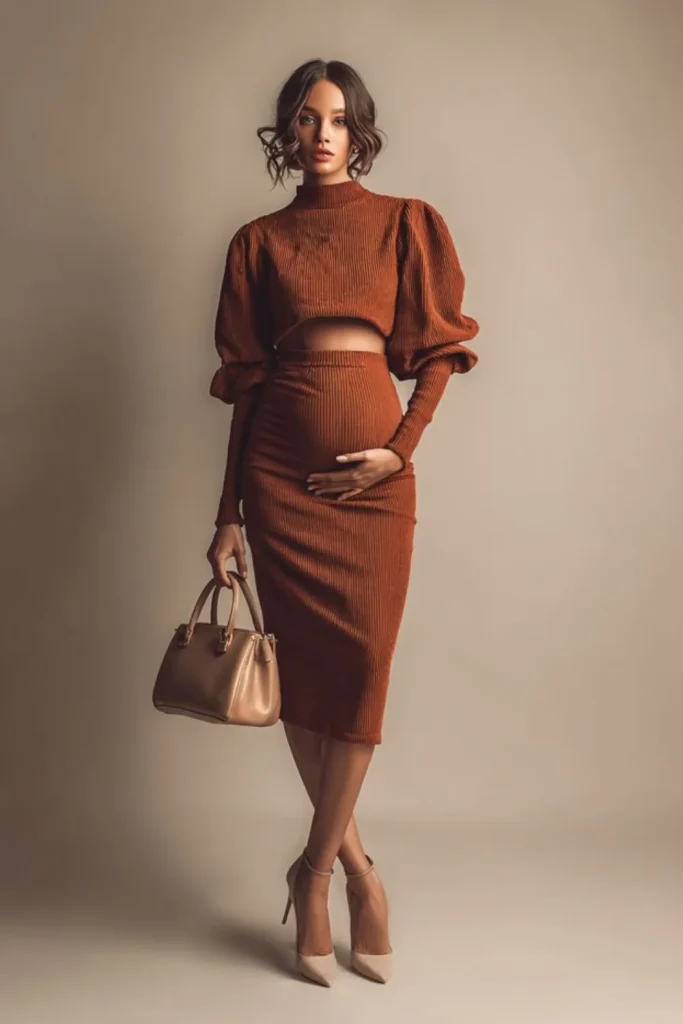 Pregnant Valentines Day Outfits