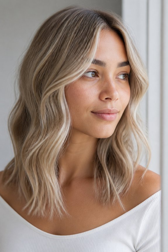 ash blonde undertone matching