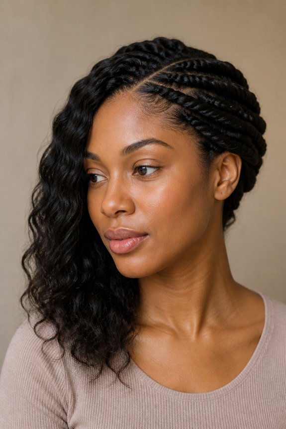 asymmetrical twists for versatility