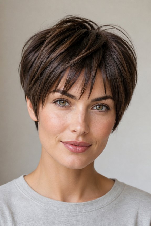 bangs for face framing