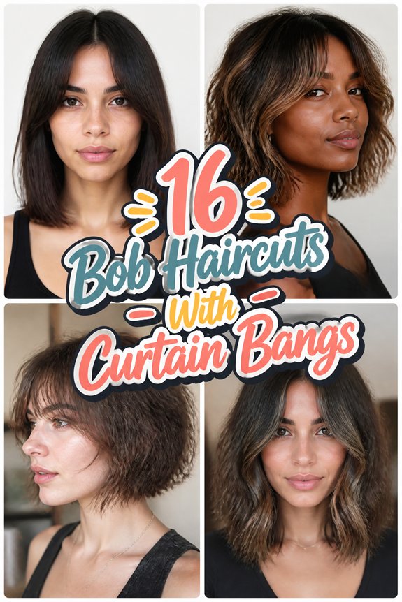 bob haircuts with bangs