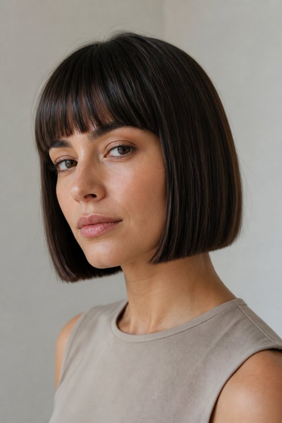 bold fresh blunt bob
