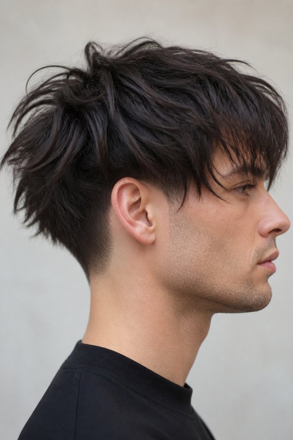 bold layered confident hairstyle