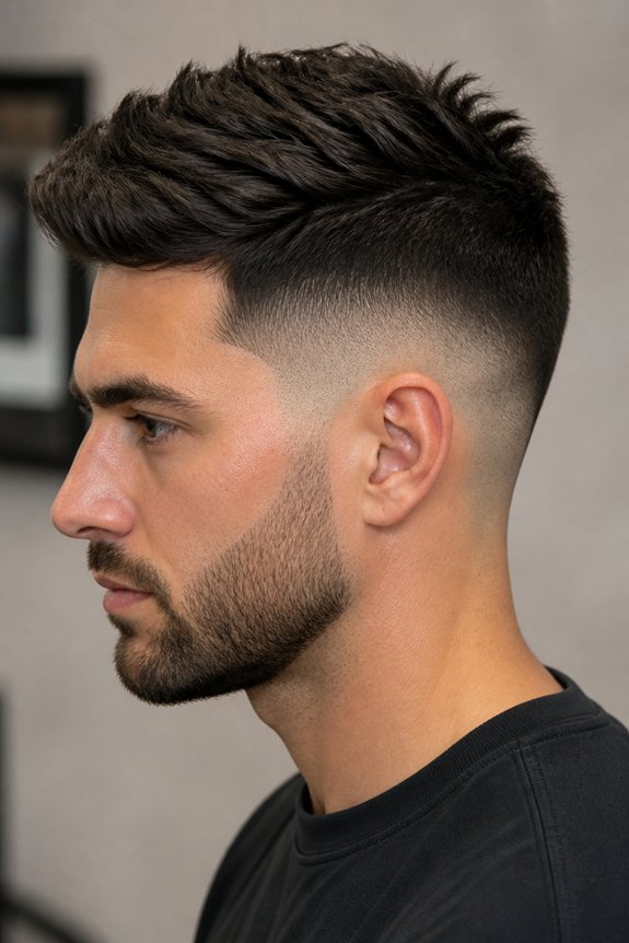 bold precise stylish haircut