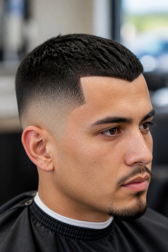 bold skin fade style