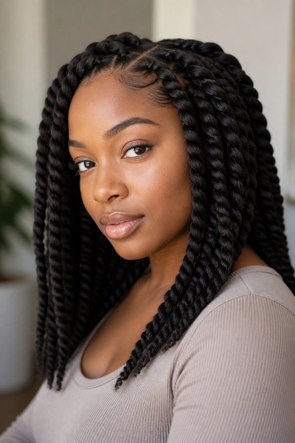 bold time saving hair style