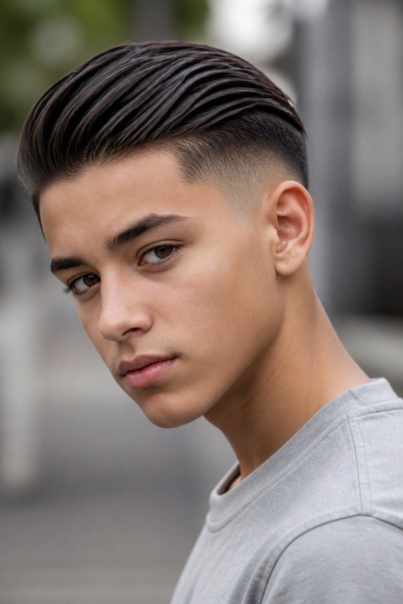 bold undercut for personalities