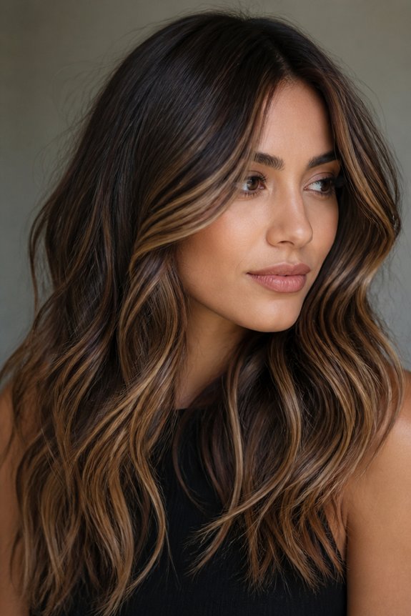 caramel highlights for dimension