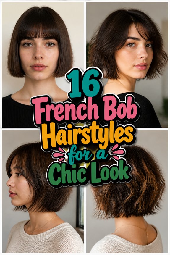 chic french bob hairstyles