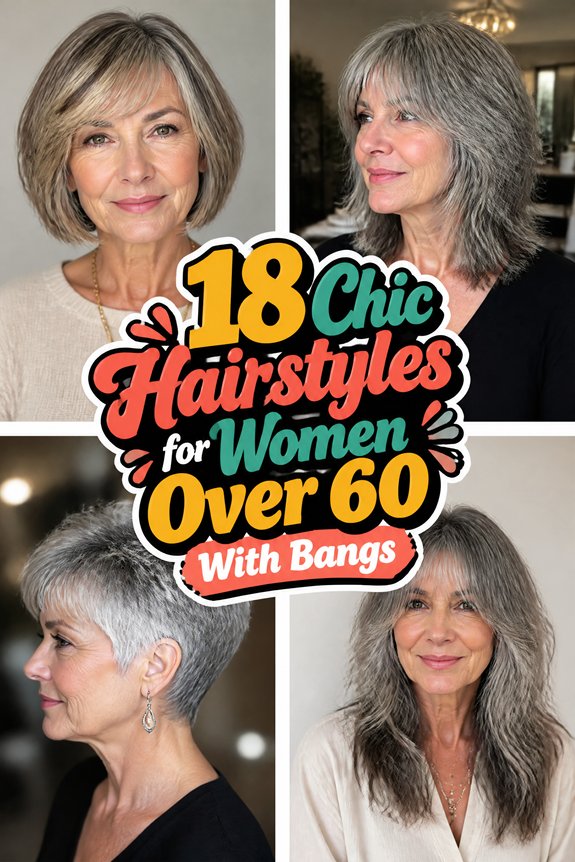 chic hairstyles for mature women