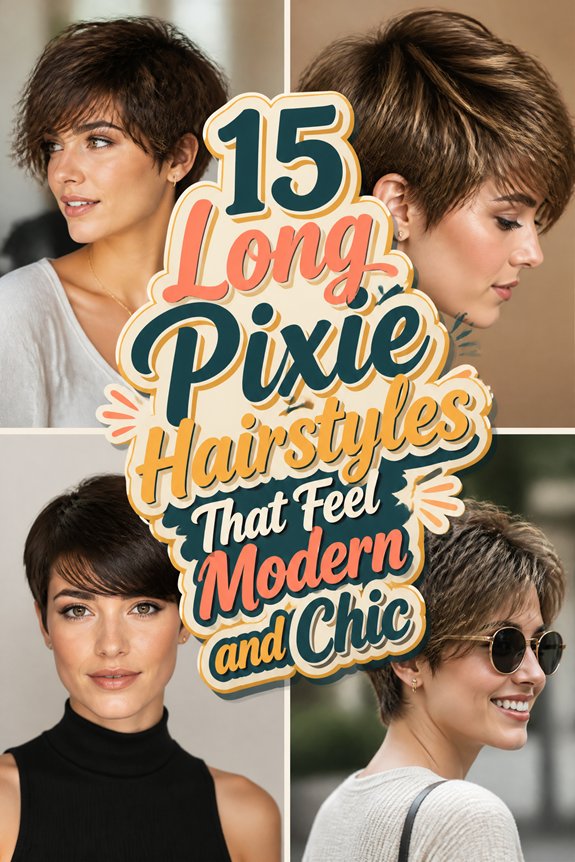 chic modern pixie hairstyles