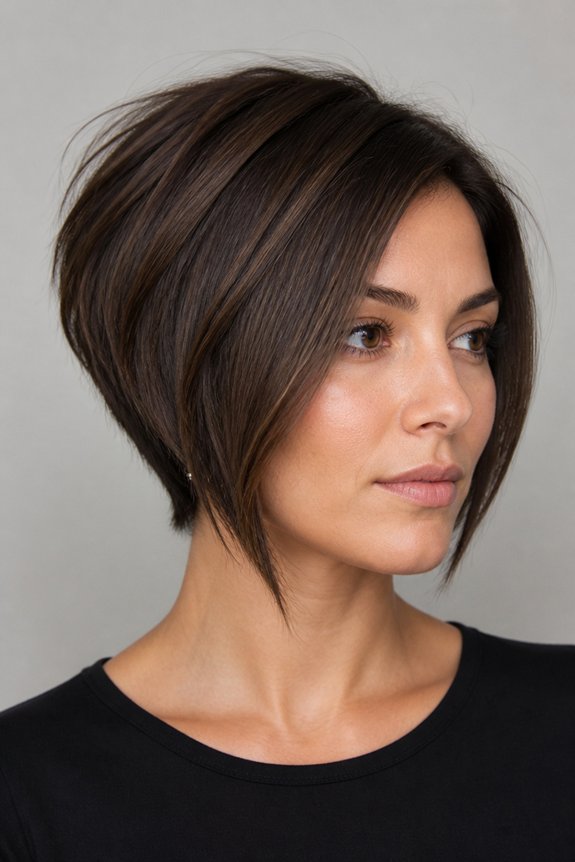 choppy inverted bob styles