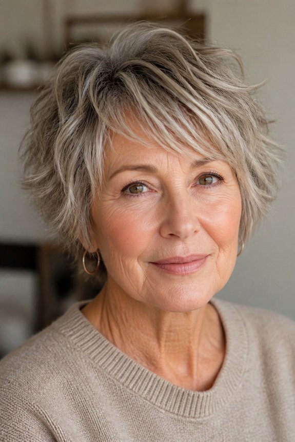 choppy styles create fullness
