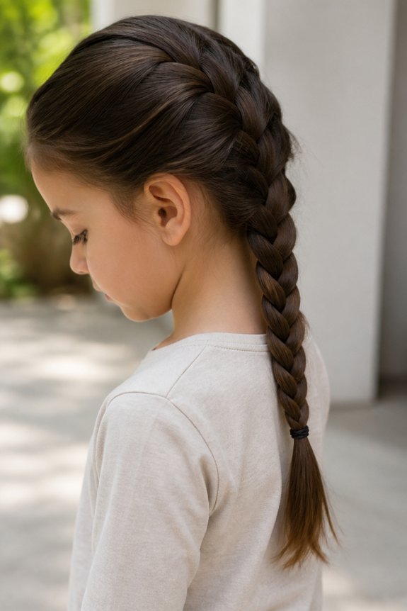 classic braids for kids