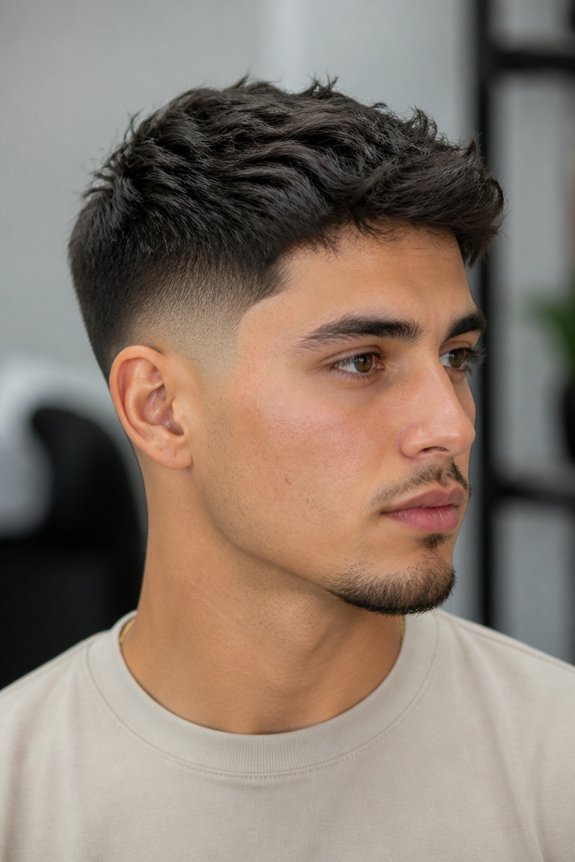 classic textured low fade