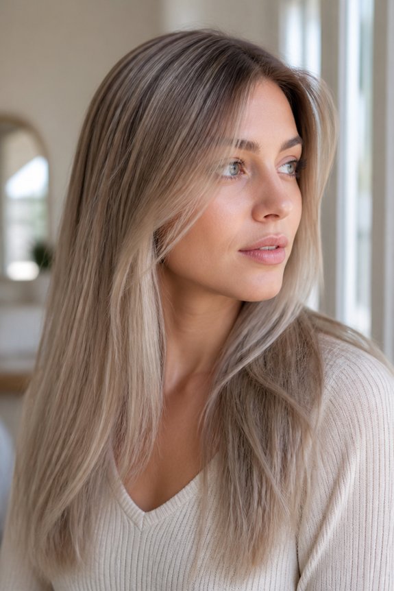 cool ash blonde shades