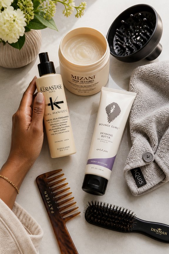 curly hair care essentials