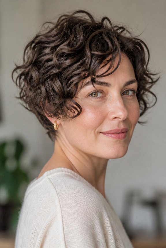 curly pixie bob tips