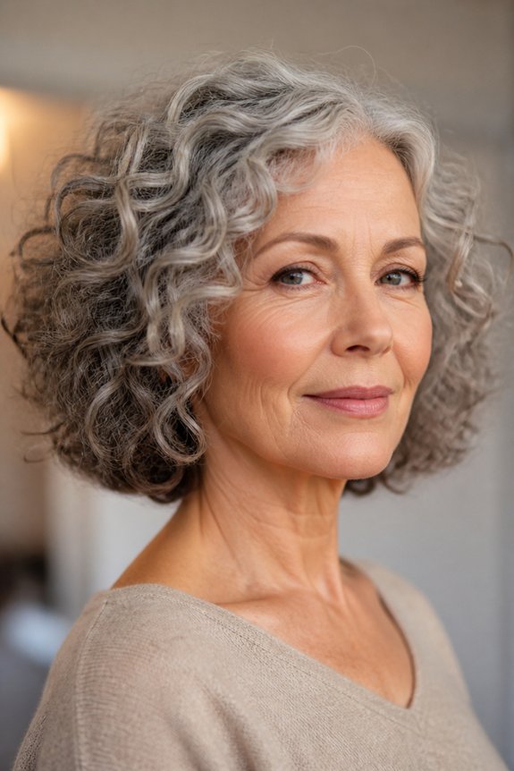 curly styles for face shapes