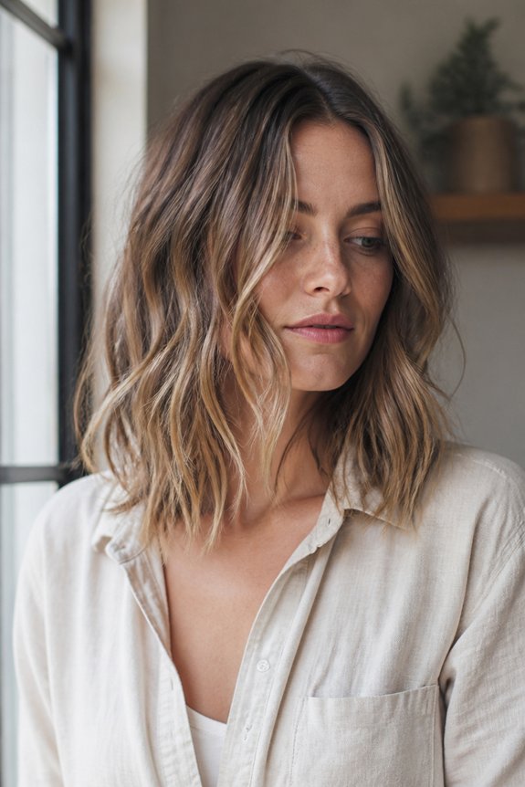 effortless beachy waves created