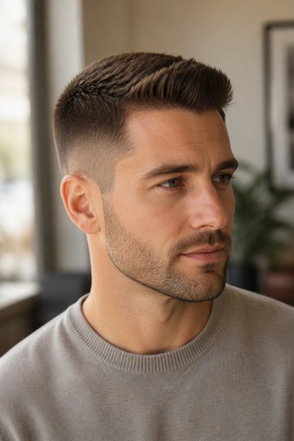 effortless classic crew cut