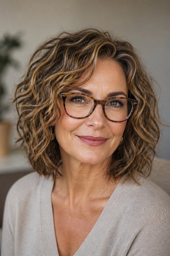 effortless curly hair styling