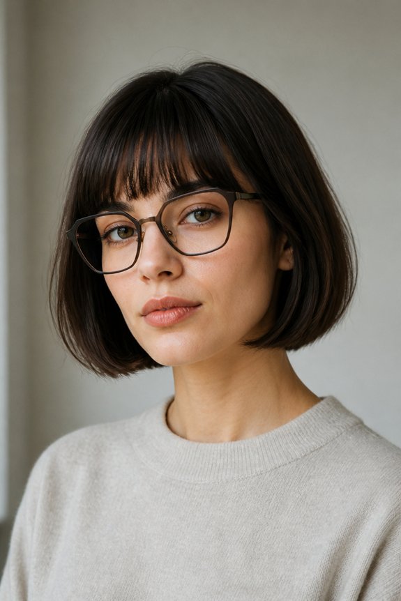 effortless french bob elegance