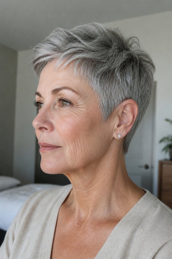 effortless pixie cut maintenance