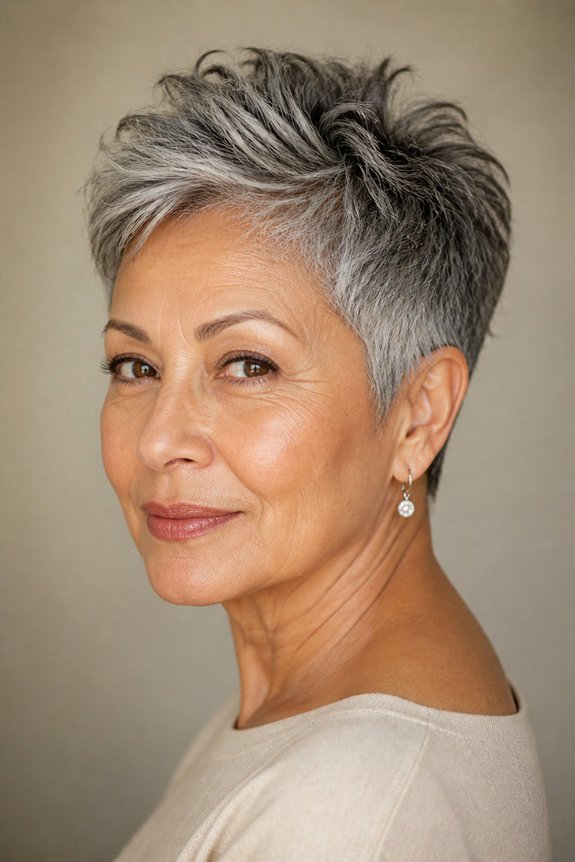 effortless pixie cut maintenance
