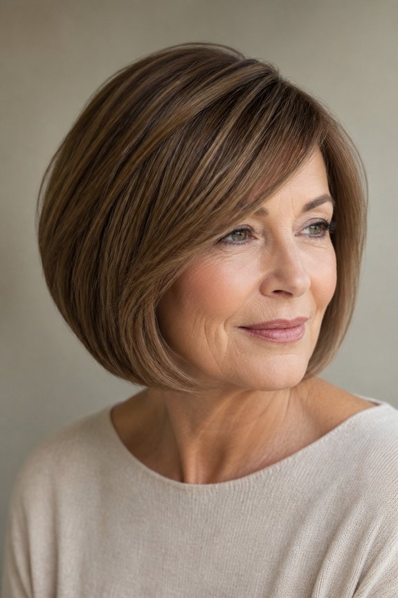 effortless polished angled lob