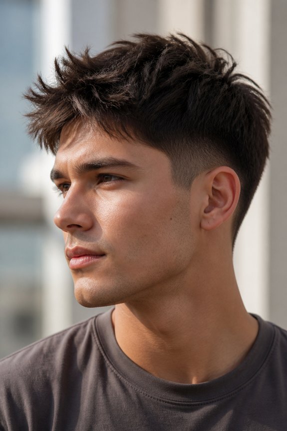 effortless polished crew cut