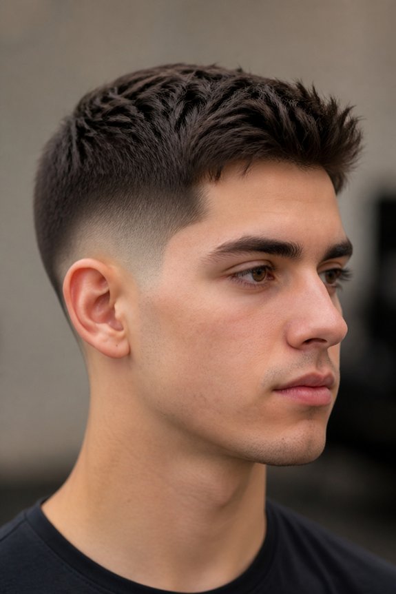 effortless stylish fade haircut