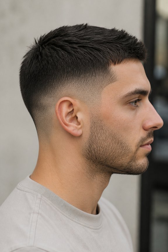 effortless stylish low fade