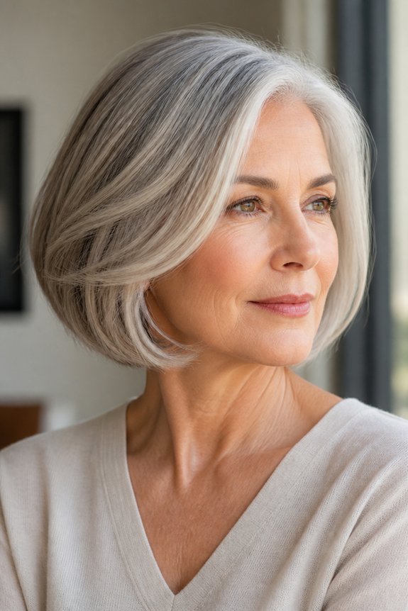 effortless stylish short bob