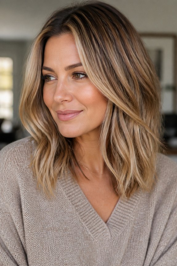 effortless sun kissed balayage