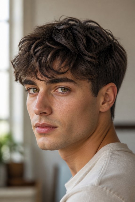 effortless textured crop hairstyle