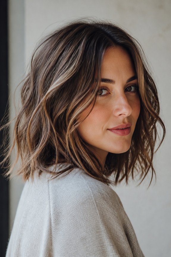 effortless textured layered hairstyle