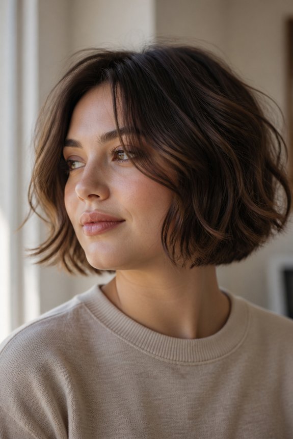 effortless tousled french bob