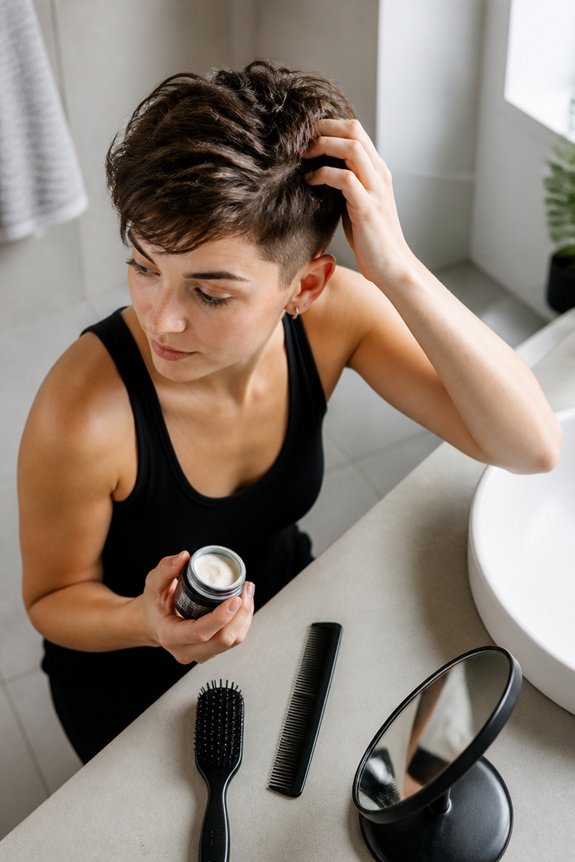 effortless undercut pixie maintenance