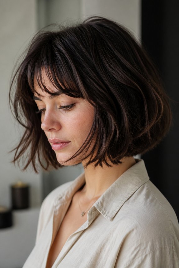 effortless volumizing bob haircut