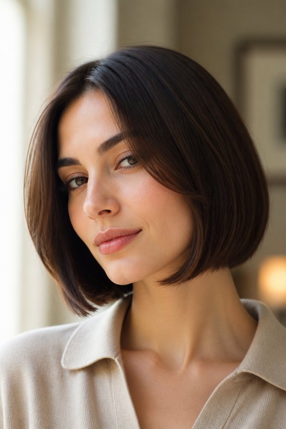 effortlessly polished sleek bob