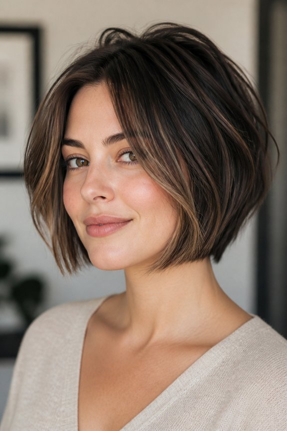 elongate round face styling