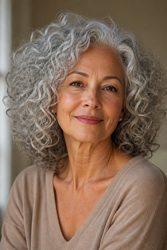 embrace your gray curls