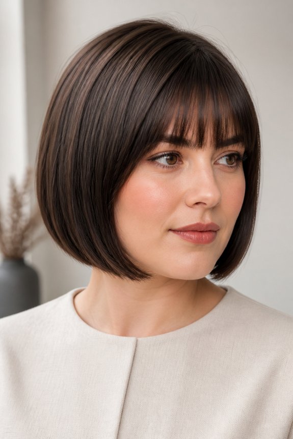 extended french bob hairstyle