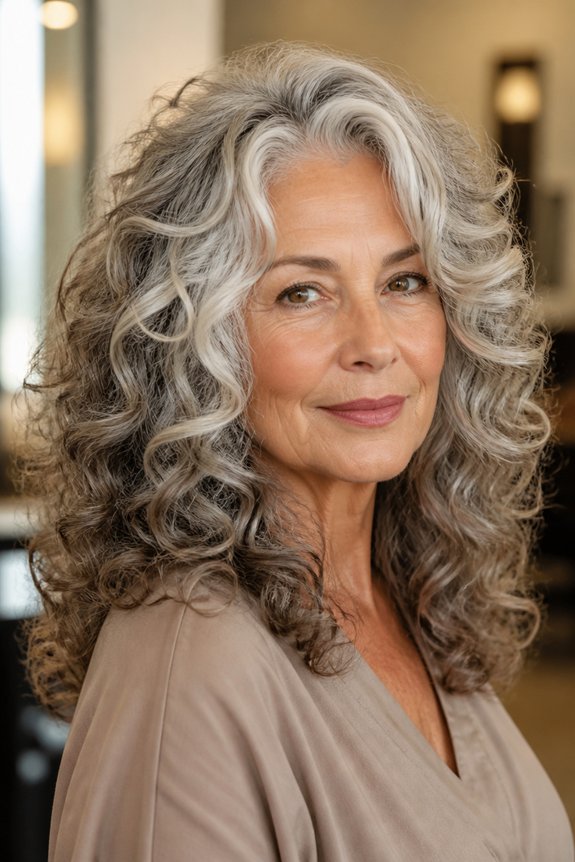 face framing curly hairstyle tips