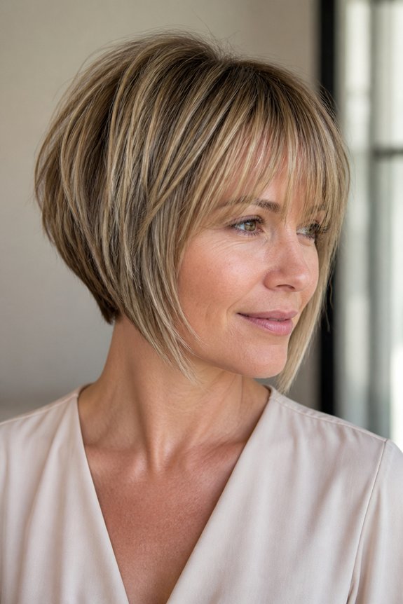feathered bangs for fine hair